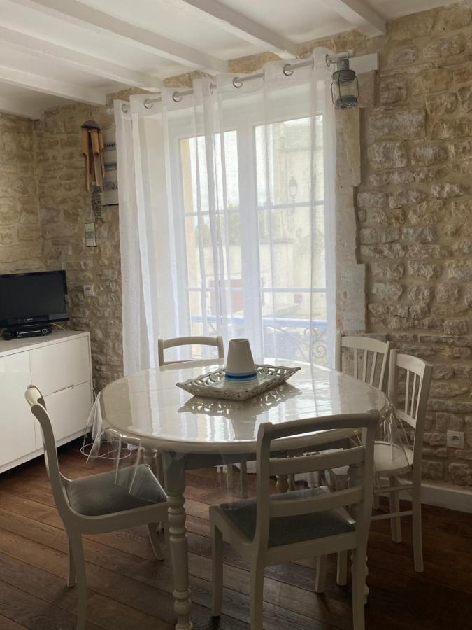 La Maison Bleue Port-en-Bessin-Huppain Luaran gambar