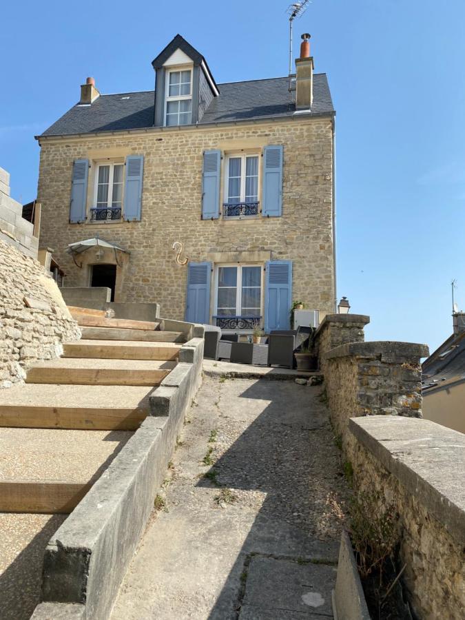 La Maison Bleue Port-en-Bessin-Huppain Luaran gambar