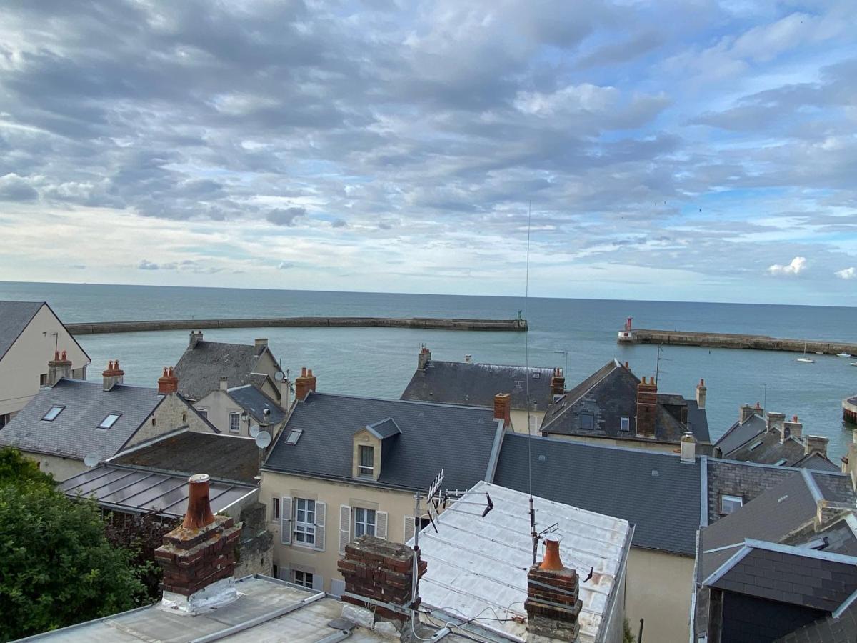 La Maison Bleue Port-en-Bessin-Huppain Luaran gambar