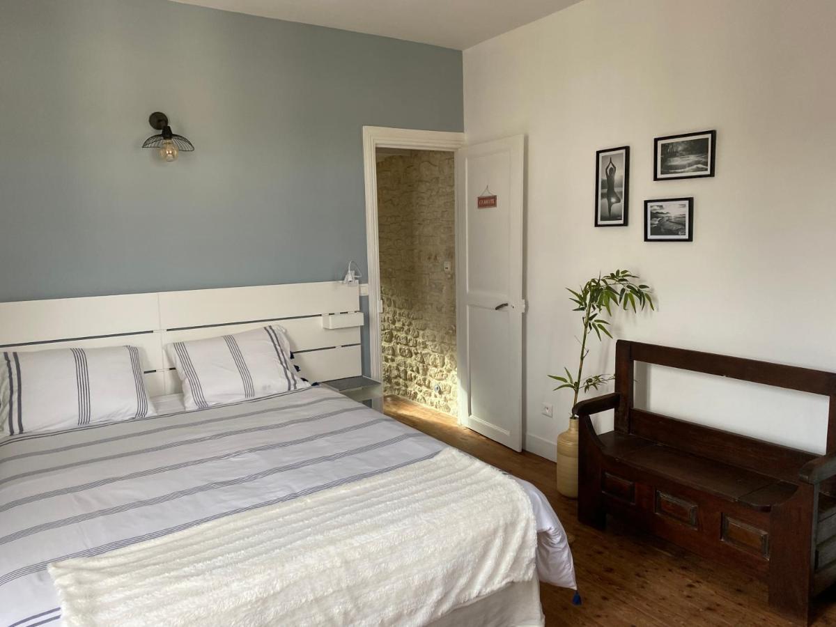 La Maison Bleue Port-en-Bessin-Huppain Luaran gambar