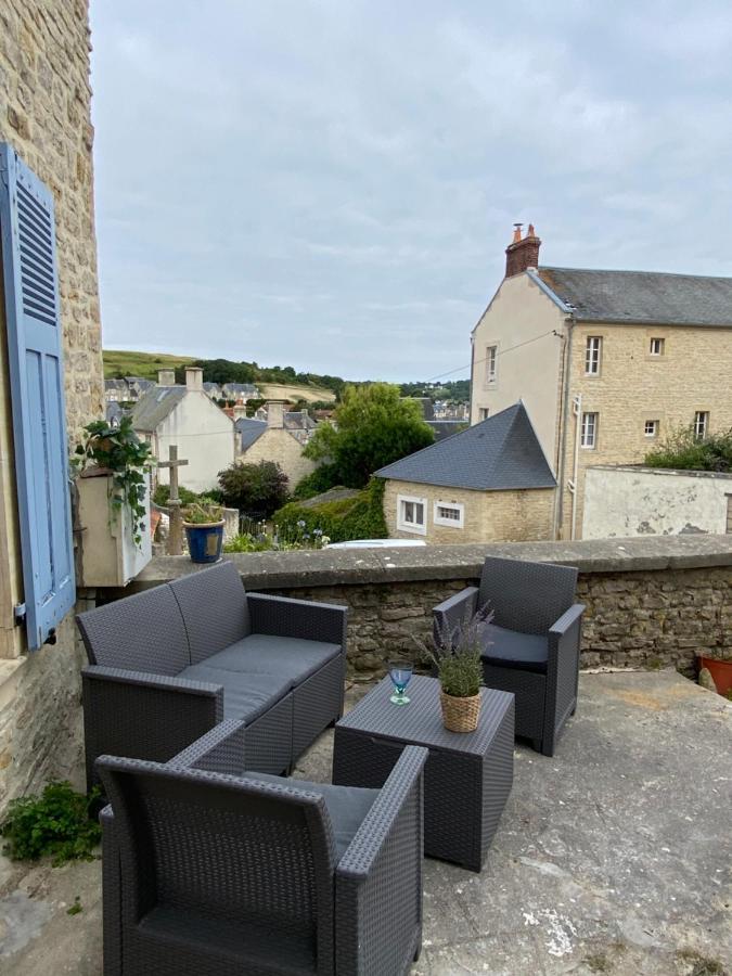 La Maison Bleue Port-en-Bessin-Huppain Luaran gambar