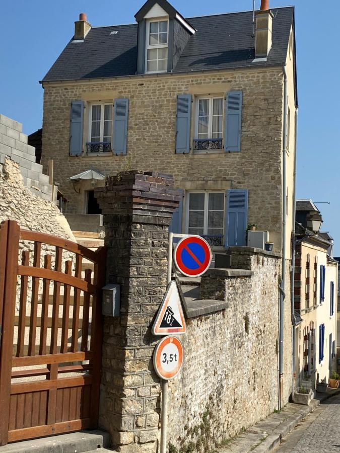La Maison Bleue Port-en-Bessin-Huppain Luaran gambar