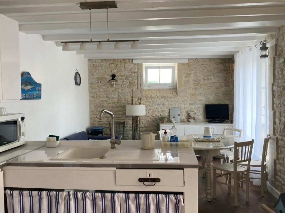 La Maison Bleue Port-en-Bessin-Huppain Luaran gambar